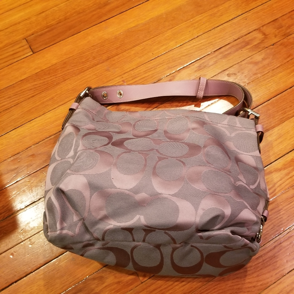 Lavender Coach bag